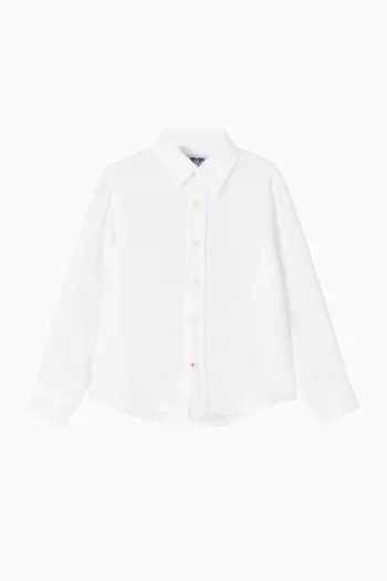 قميص اباكو كتان