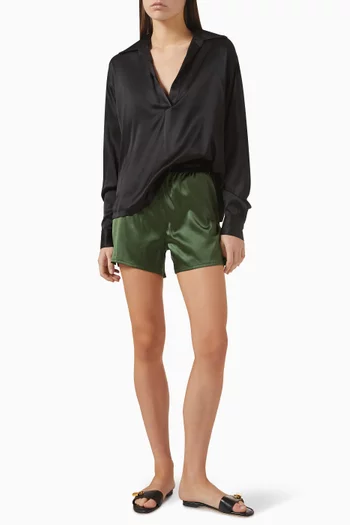 PJ Shorts in Stretch-silk