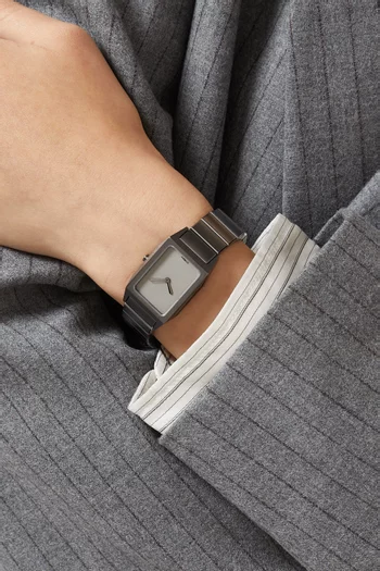 ساعة اورا ستوديو 71 ستانلس ستيل، 23.5 مم