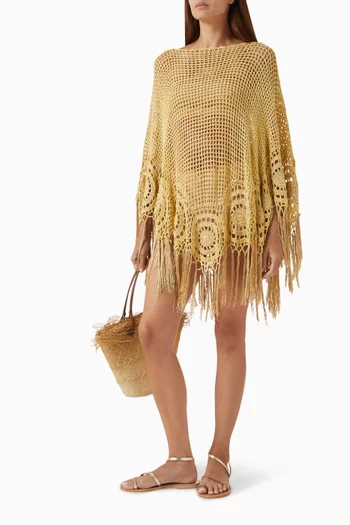 Mia Crochet Poncho