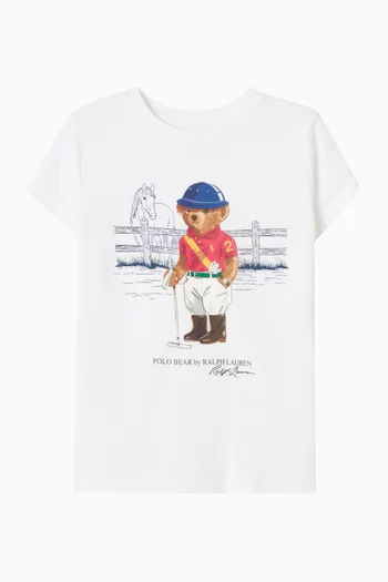 Polo Bear T-shirt in Cotton