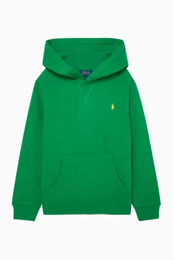 Polo Pony Hoodie in Cotton-blend