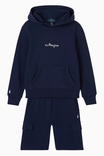 Logo Hoodie in Cotton