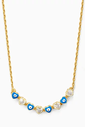 قلادة جود فايبز أونلي نحاس مطلي ذهب عيار 18