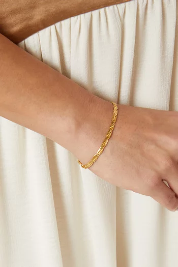 Mommo Bracelet in 18kt Gold-plated Brass