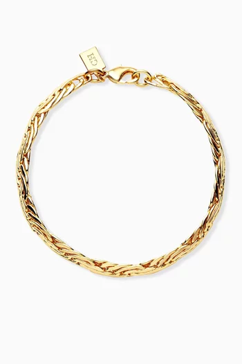 Mommo Bracelet in 18kt Gold-plated Brass