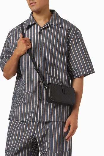 حافظة هاتف جيت اواي جلد مجدول