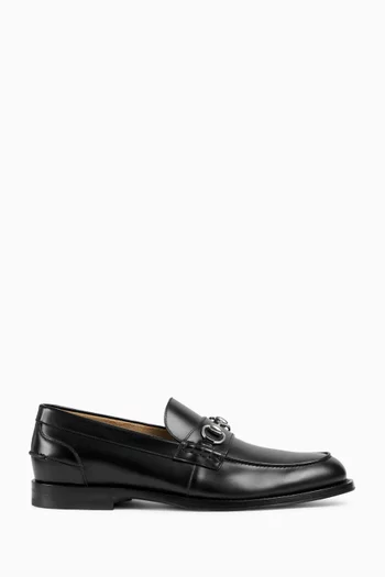 Horsebit Loafers in Leather