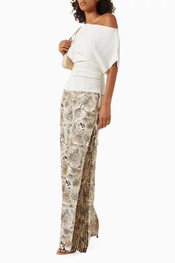 بنطال كارلوس بأربطة جانبية