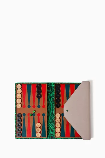 لعبة طاولة بنمط ظرف للسفر جلد