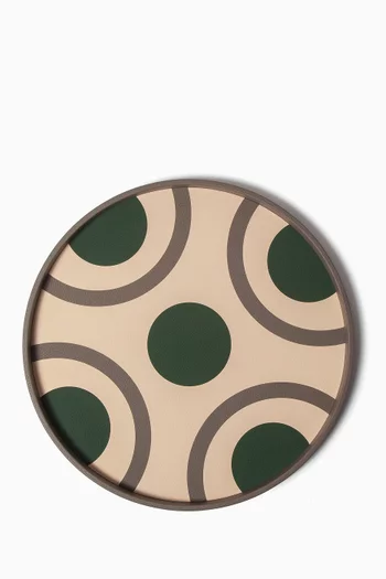 Large Biarritz Tray in Leather