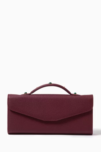 Gem Envelope Bag in Leather