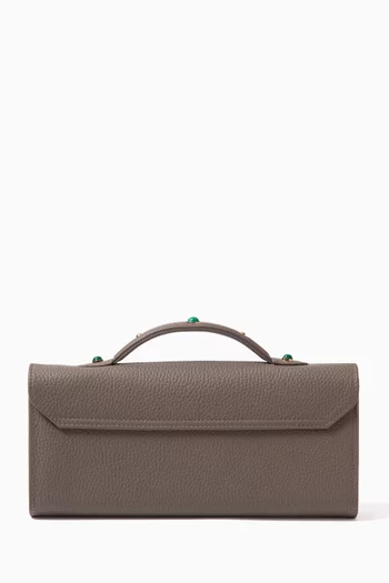 Gem Envelope Bag in Leather