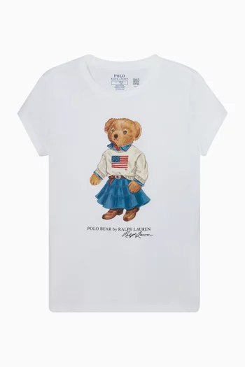 Polo Bear T-shirt in Cotton