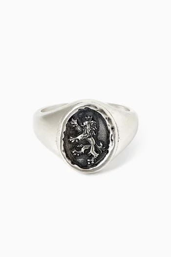 Courage Ring in Sterling Silver