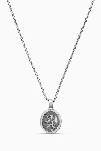 Courage Necklace in Sterling Silver