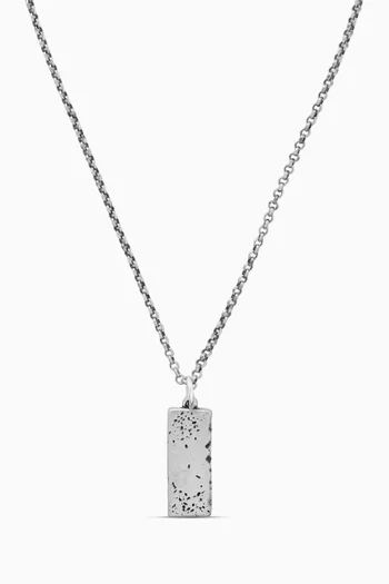 Forge Necklace in Sterling Silver
