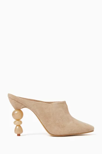 Dune 100 Mules in Suede
