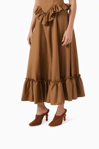 Dune 100 Mules in Suede