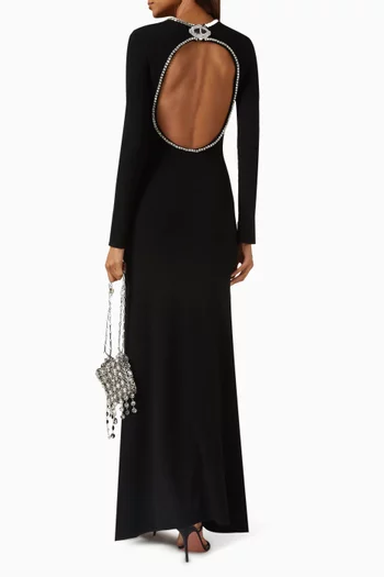 Jewel Open-back Dress