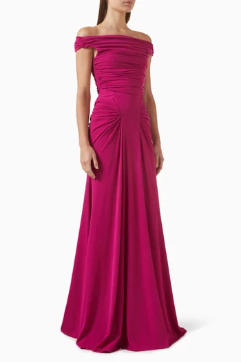 Lani Off-shoulder Maxi Dress