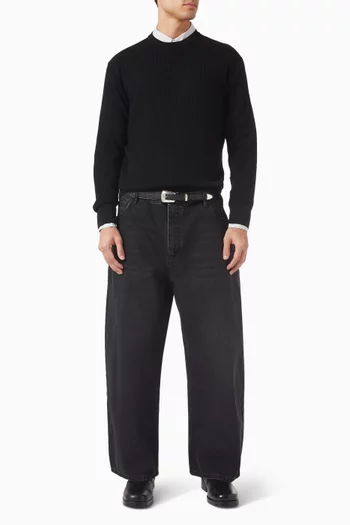 Portland Knit Sweater in Wool & Cashmere