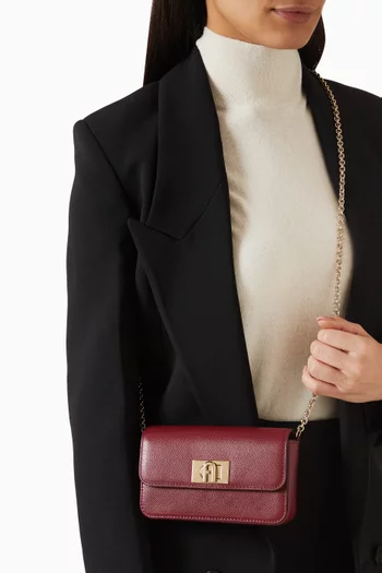 حقيبة كروس 1927 ميني جلد بارز الملمس