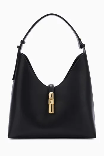 Medium Goccia Shoulder Bag in Leather