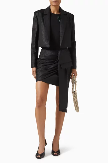 Eliana Blazer in Wool-blend