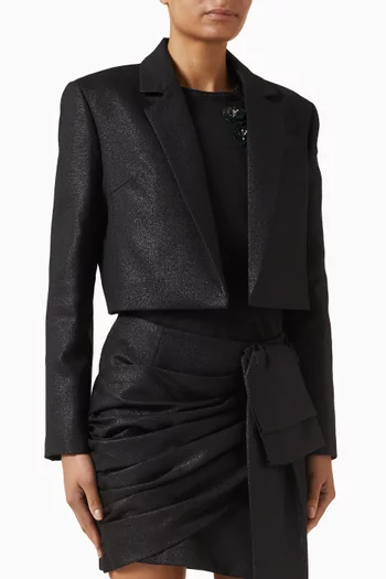 Eliana Blazer in Wool-blend