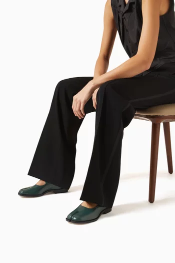 Tabi Mary Jane Pumps in Leather