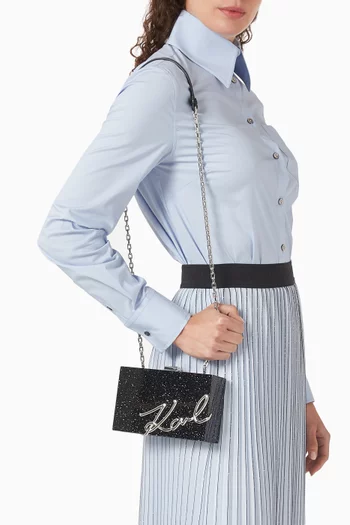 K/SOIRÉE Clutch Bag in Faux Leather