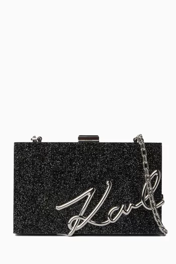 K/SOIRÉE Clutch Bag in Faux Leather