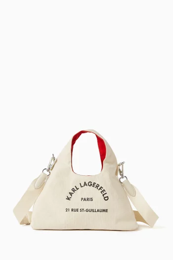 Mini Hobo Bag in Canvas