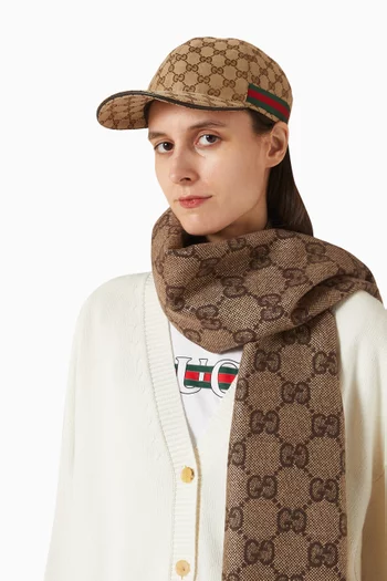 كاب بيسبول بشعار حرفي GG قنب