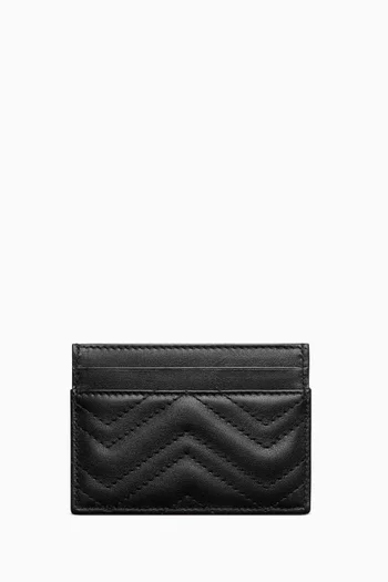 GG Marmont Card Case in Leather