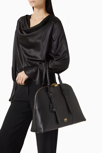 Maxi Escape Bowling Bag in Leather