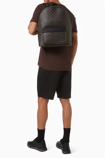 حقيبة ظهر كيه/مونوجرام بحروف الماركة قنب