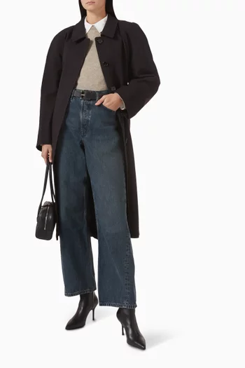 Facade Straight-fit Jeans in Denim