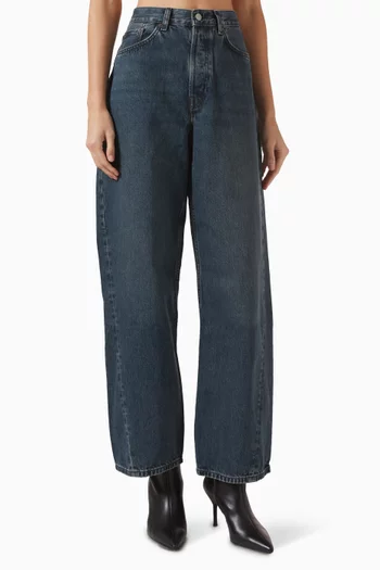Facade Straight-fit Jeans in Denim