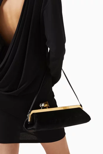 La Pochette Salon Shoulder Bag in Pony Hair