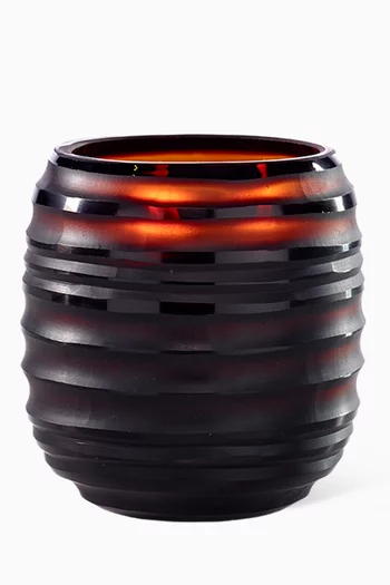 Small Sphere Amber Candle - Zanzibar, 13 x 15cm