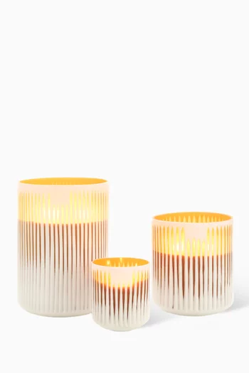 Small Akosua Candle - Sunset, 11.5x13cm