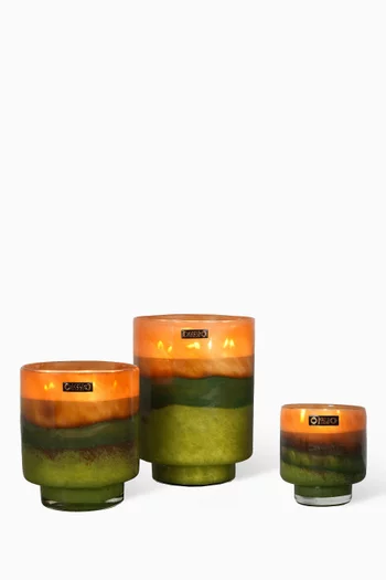 Medium Art Jane Candle - True Fig, 14.5x17cm