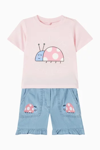 Ladybug T-shirt in Cotton