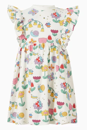 فستان بنقشات للزينة