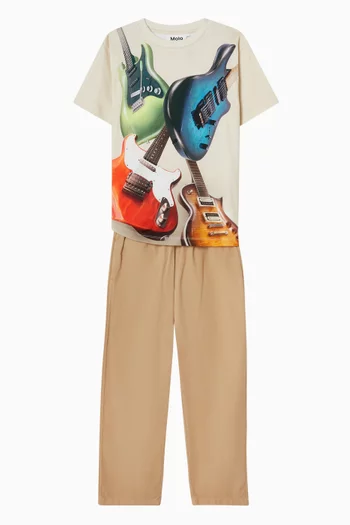 Basketball Print T-shirt