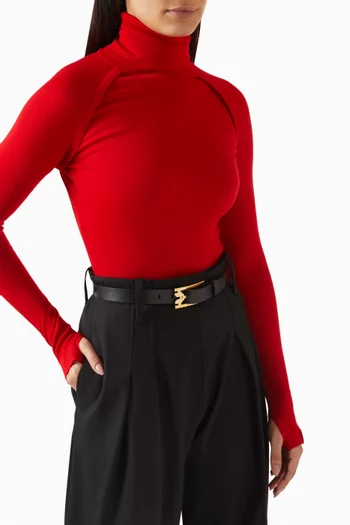 Dorian Belt in Leather