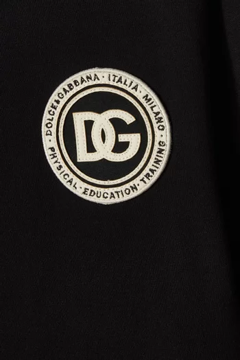 تي شيرت برقعة شعار DG قطن