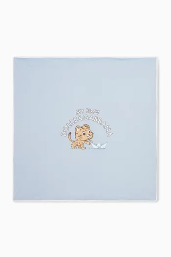 بطانية بنقشة جلد الفهد قطن